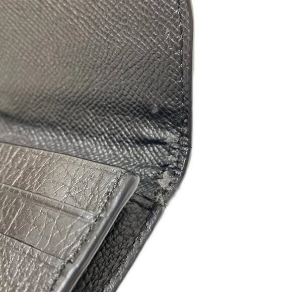 COACH -Black Leather Long Wallet 93-080625 - Picture 4 of 8